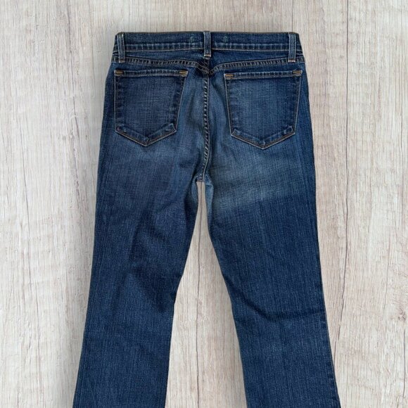J BRAND The Straight Leg Mid Rise Dark Vintage 805C012 Stretch Denim Jeans 29 - Picture 3 of 7